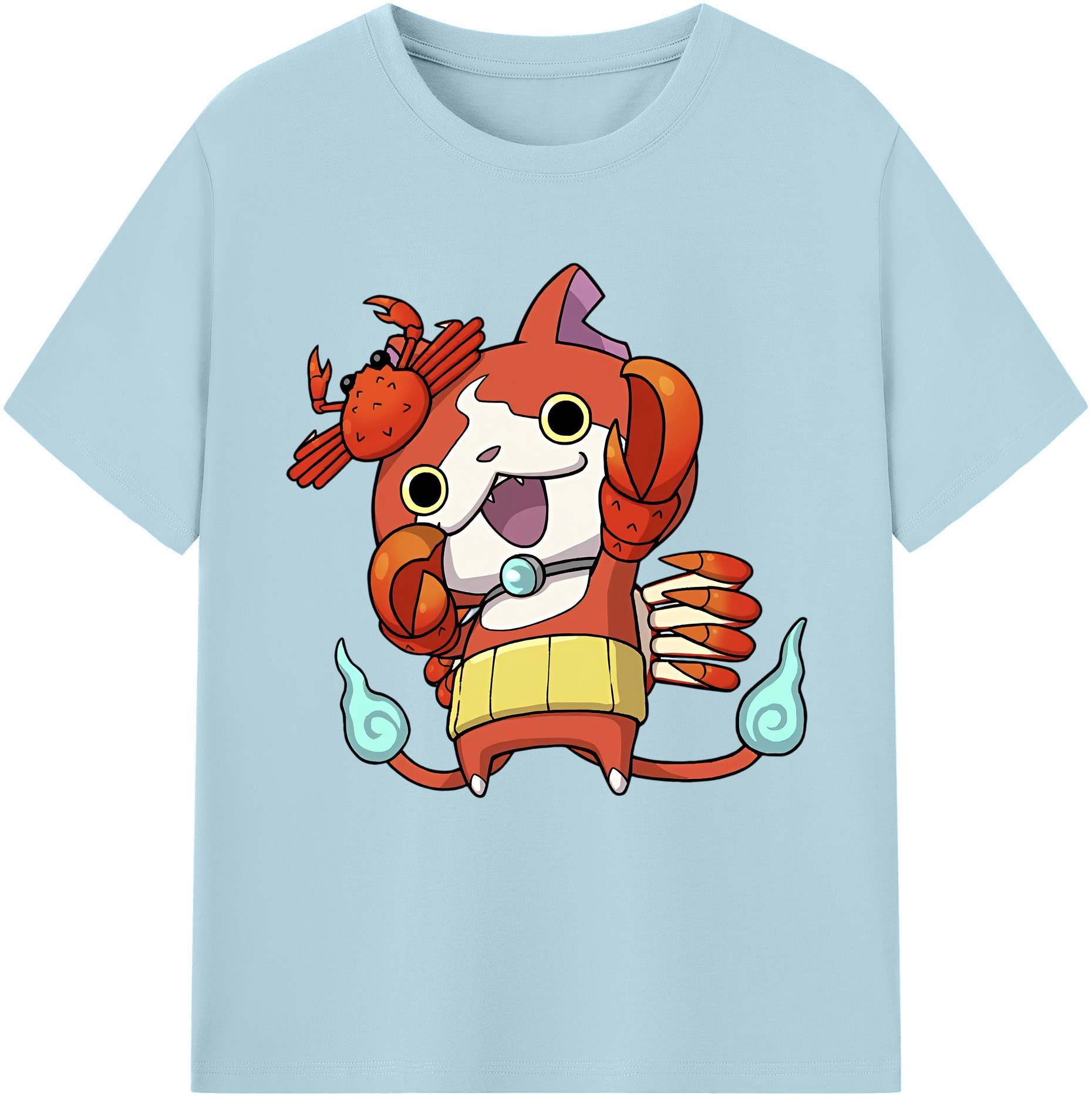 （画像用） 妖怪ウォッチ Yo-kai Watch 綿100％半袖Tシャツ（フロントプリント）